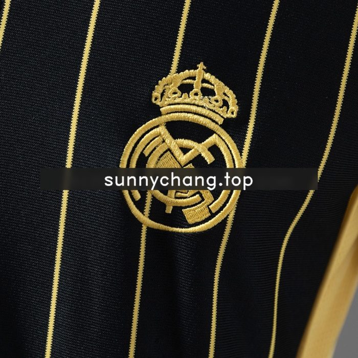 Real Madrid 25/26 Baseball Jersey - Black - 图片 6