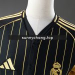 Real Madrid 25/26 Baseball Jersey - Black - 图片 7