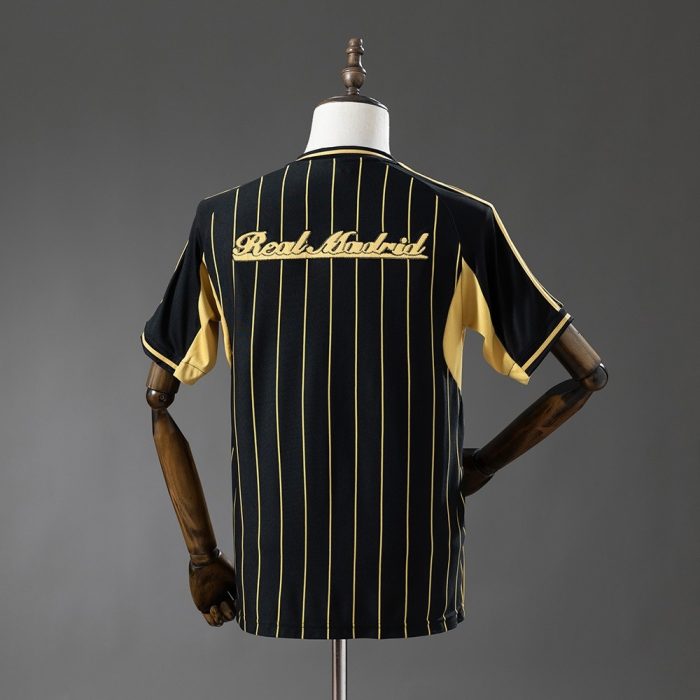 Real Madrid 25/26 Baseball Jersey - Black - 图片 8