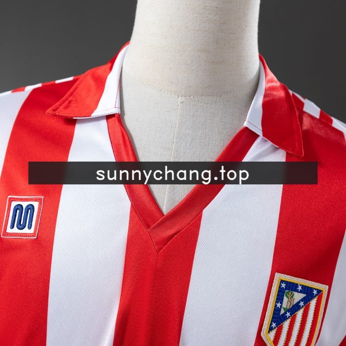 Atletico Madrid 1982/83 Home Retro Jersey - 图片 5