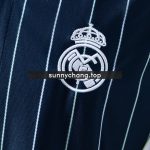 Real Madrid 25/26 Baseball Jersey - Navy Blue - 图片 6