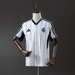 Real Madrid 25/26 Baseball Jersey - White