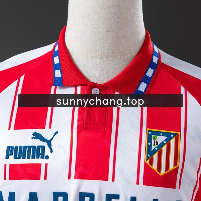 Atletico Madrid 1994/1995 Home Retro Jersey - 图片 6