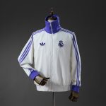 Real Madrid x Beckenbauer Windbreaker - White/Purple