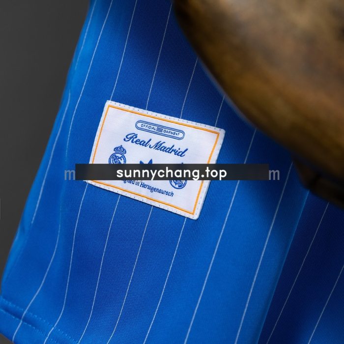Real Madrid 25/26 Retro Style Blue Jersey - 图片 2