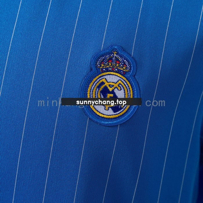 Real Madrid 25/26 Retro Style Blue Jersey - 图片 5