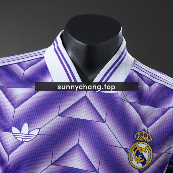 Real Madrid 25/26 Purple Player Version Jersey - 图片 8