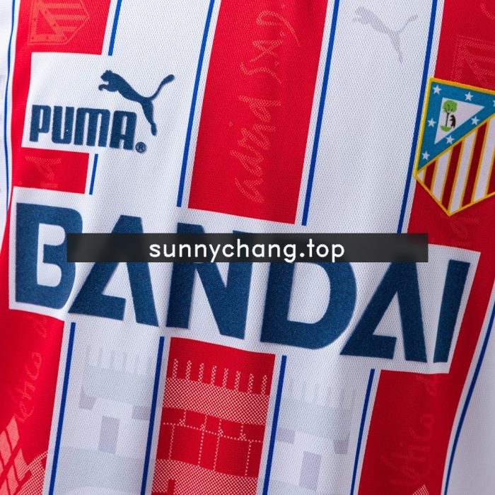 Atletico Madrid 1996/97 Home Retro Jersey - 图片 5