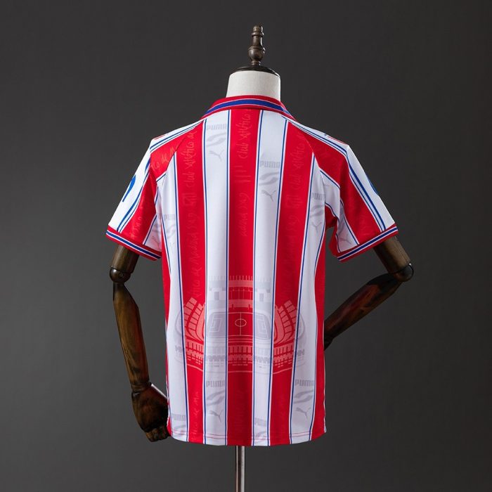 Atletico Madrid 1996/97 Home Retro Jersey - 图片 7