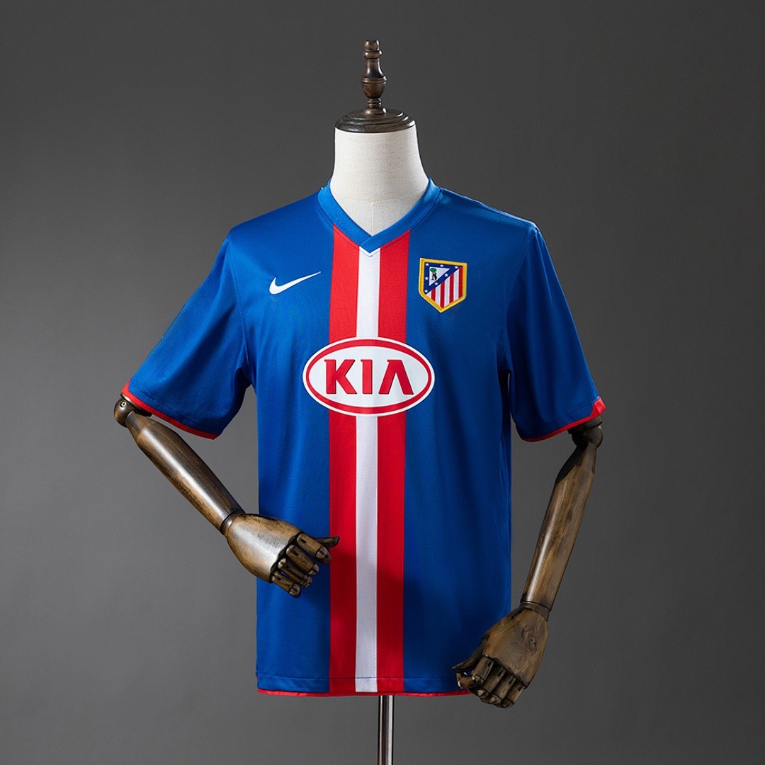 JER-4453_1 Atletico Madrid 2010/11 Away Retro Shirt - 图片 1