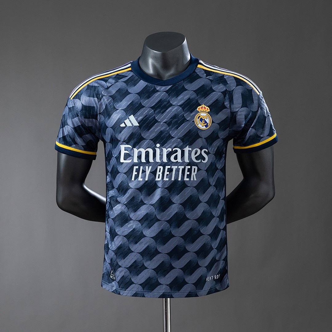 JER-4455_1 Real Madrid 23/24 Away Retro Player Version Jersey - 图片 1