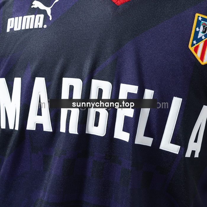 Atletico Madrid 1995-1996 Third Away Retro Jersey - 图片 5