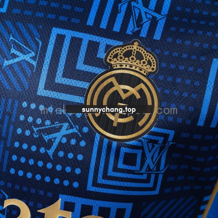 Real Madrid Collaboration LV Player Version Jersey - 图片 6