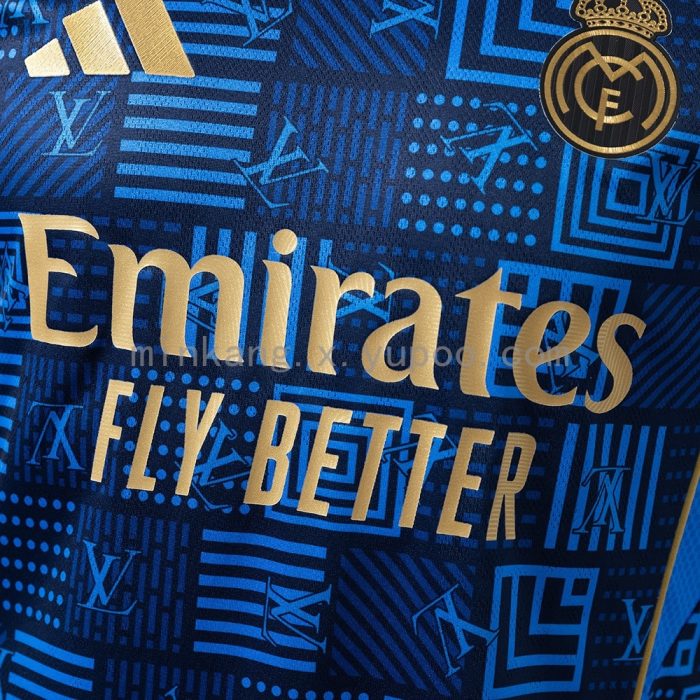 Real Madrid Collaboration LV Player Version Jersey - 图片 7