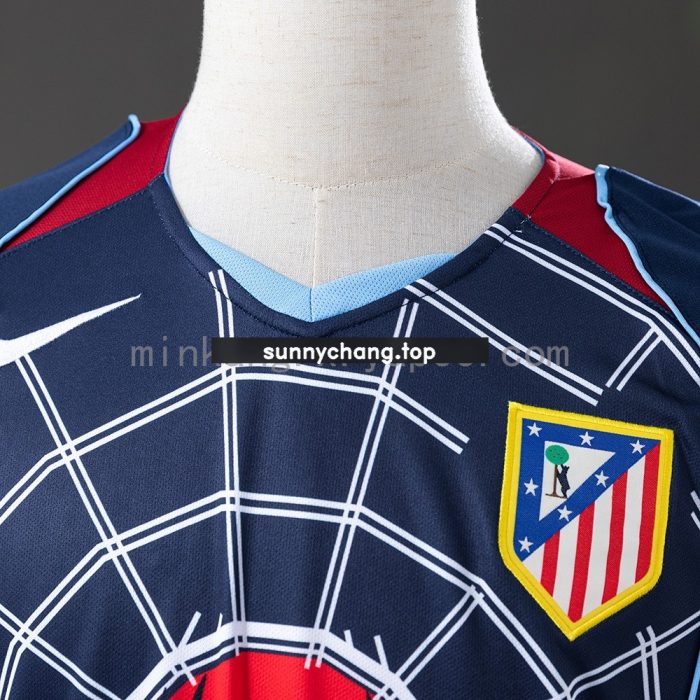 Atletico Madrid 2004-2005 Away Retro Jersey - 图片 6