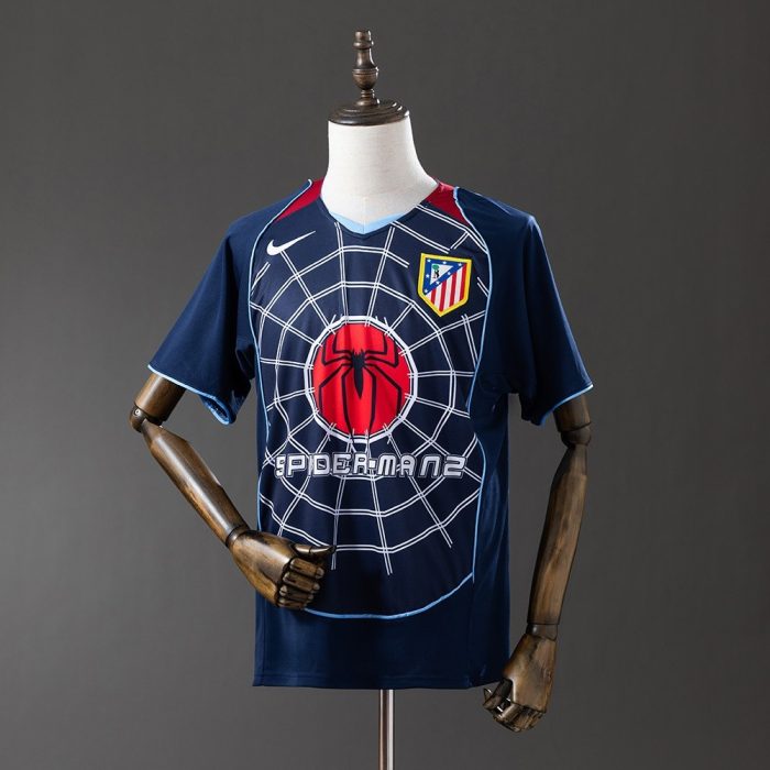 Atletico Madrid 2004-2005 Away Retro Jersey - 图片 8