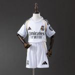 Real Madrid 25/26 Home Kids Kit Jersey - 图片 2