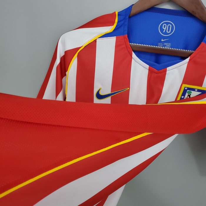 Atletico Madrid 2004-2005 Home Retro Shirt - 图片 4