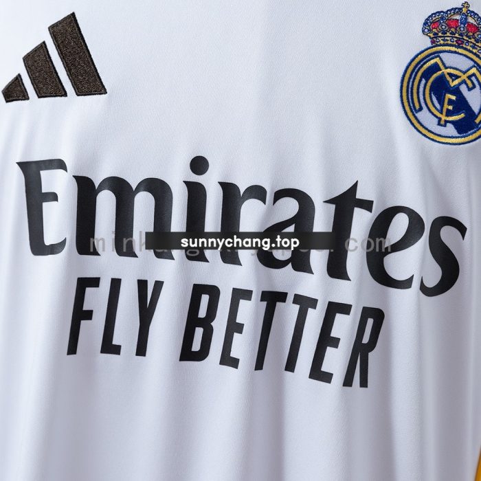 Real Madrid 25/26 Home Long Sleeve Jersey - 图片 6