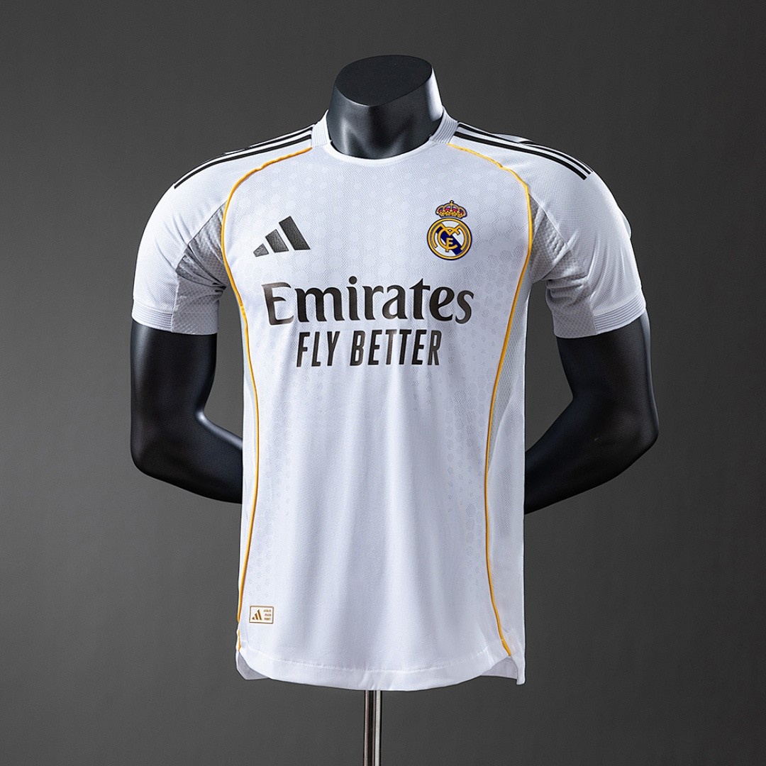 JER-4475_1 Real Madrid 25/26 Player Version Home Jersey - 图片 1