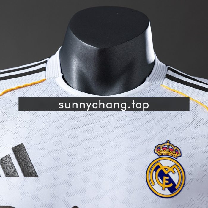 Real Madrid 25/26 Player Version Home Jersey - 图片 7