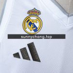 Real Madrid 25/26 Home Basketball Jersey - 图片 6