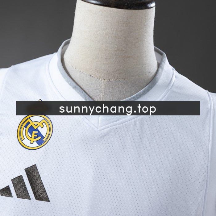 Real Madrid 25/26 Home Basketball Jersey - 图片 7