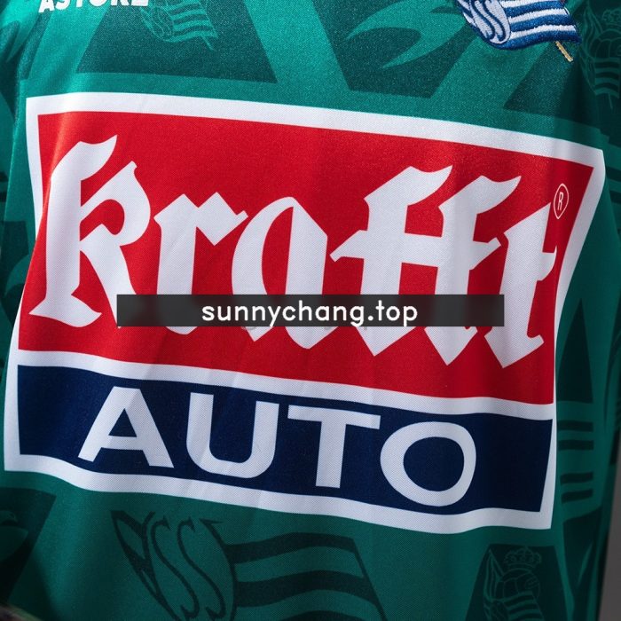 Real Sociedad 1995-1996 Retro Away Jersey - 图片 8
