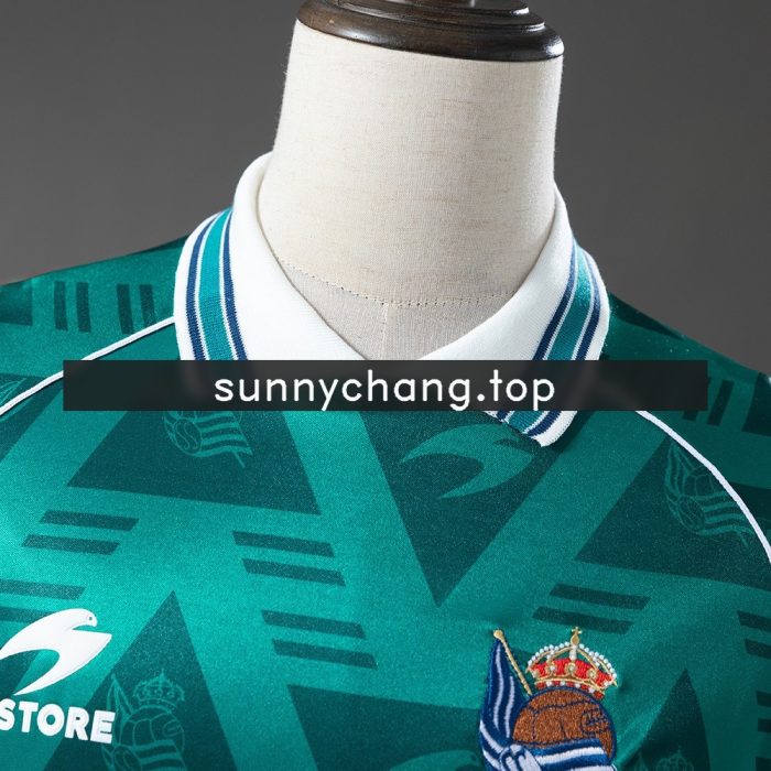 Real Sociedad 1995-1996 Retro Away Jersey - 图片 9