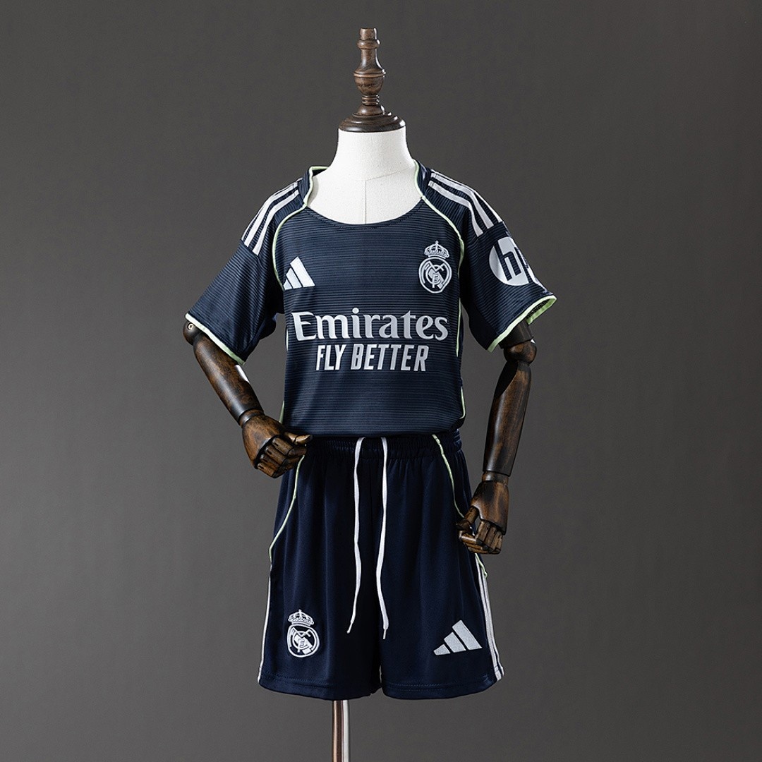 JER-4480_1 Real Madrid Away Kids Kit Jersey - 图片 1