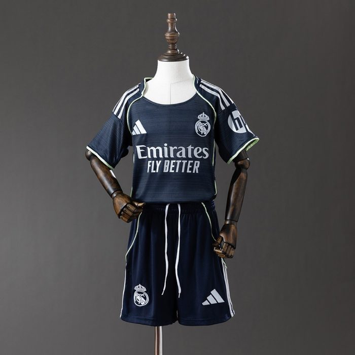 Real Madrid Away Kids Kit Jersey - 图片 9