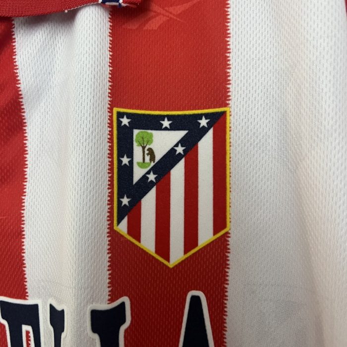 Atletico Madrid 1998/1999 Home Retro Shirt - 图片 4