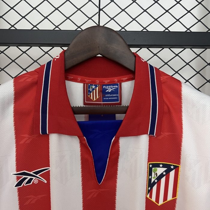 Atletico Madrid 1998/1999 Home Retro Shirt - 图片 6