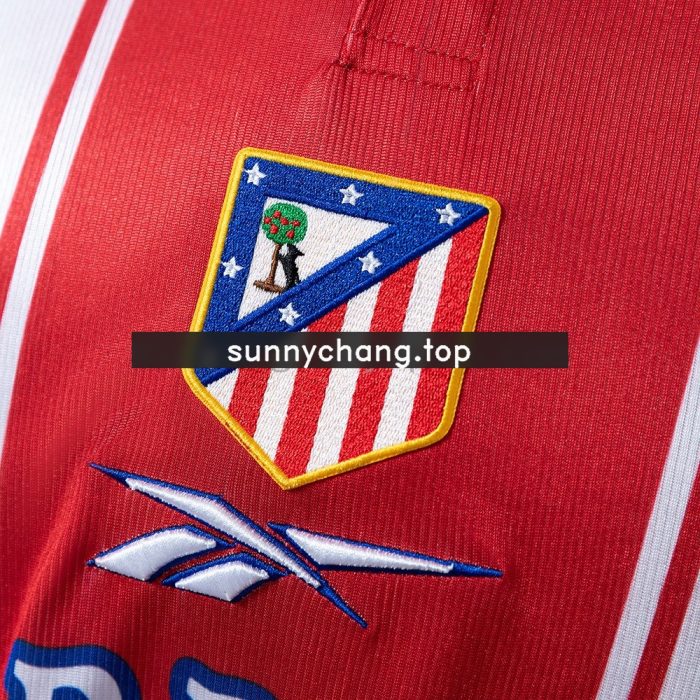 Atletico Madrid 1999/2000 Home Retro Jersey - 图片 4