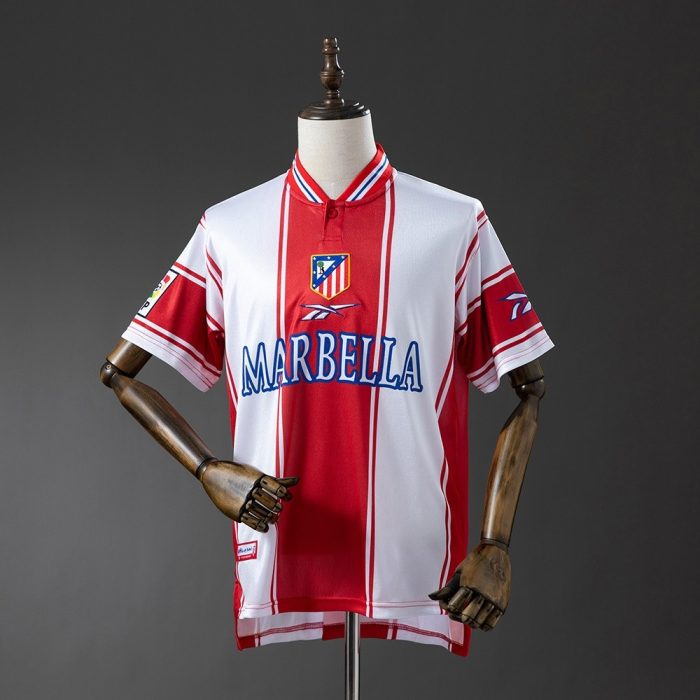 Atletico Madrid 1999/2000 Home Retro Jersey - 图片 8