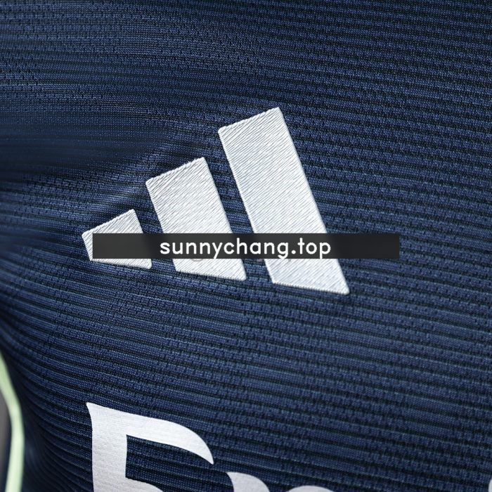 Real Madrid 25/26 Away Long Sleeve Player Version Jersey - 图片 3