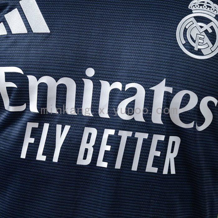Real Madrid 25/26 Away Long Sleeve Player Version Jersey - 图片 5