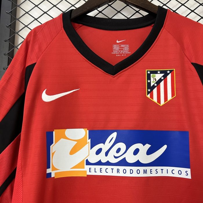 Atletico Madrid 2001/2002 Away Retro Shirt - 图片 3