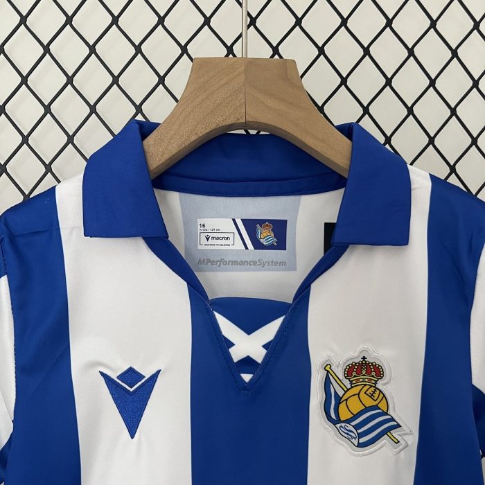 24/25 Real Sociedad Home Kids Jersey - 图片 2