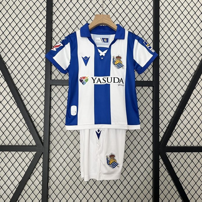 24/25 Real Sociedad Home Kids Jersey - 图片 3
