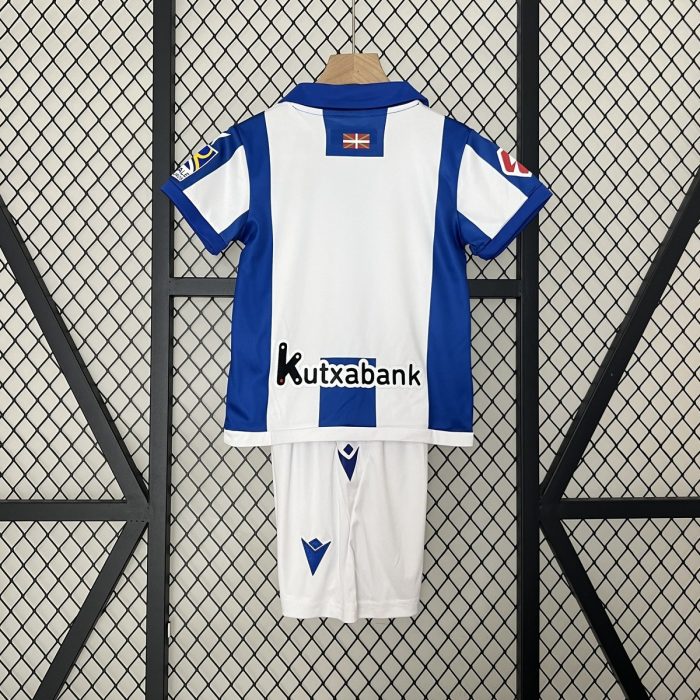 24/25 Real Sociedad Home Kids Jersey - 图片 4