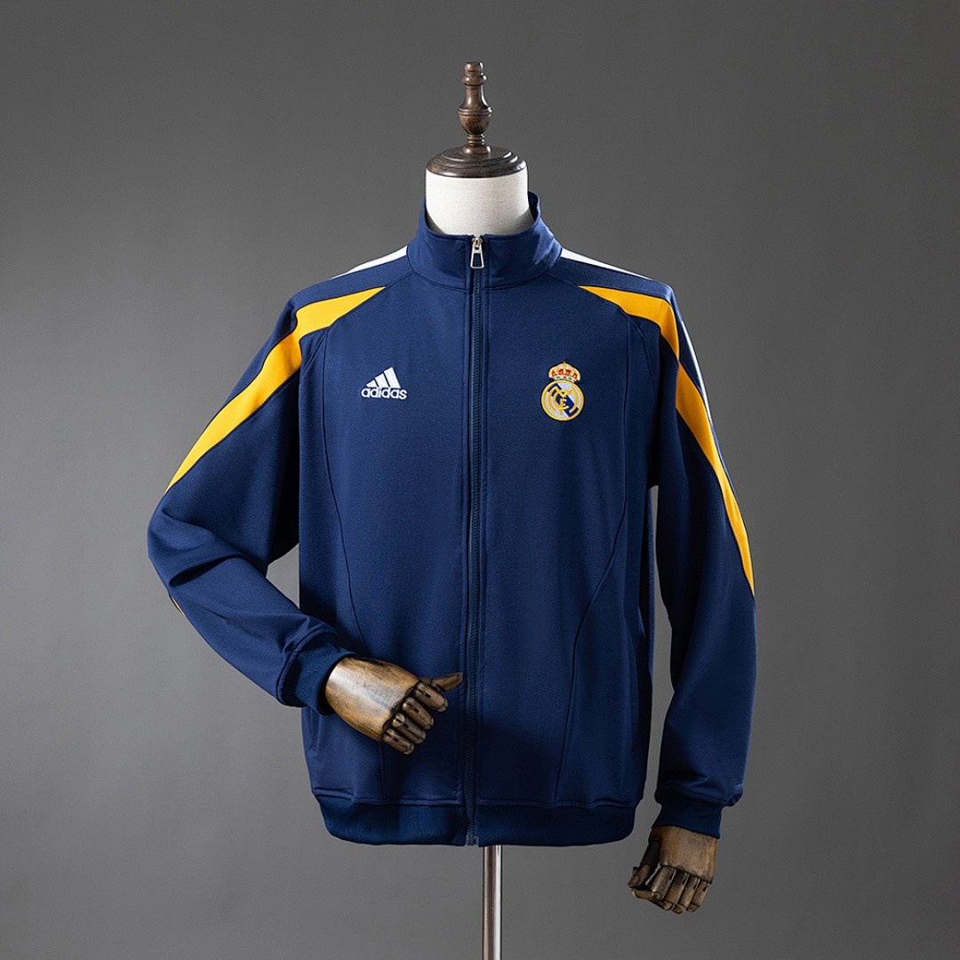 JER-4502_1 Real Madrid 1998/1999 Jacket - Navy Blue - 图片 1