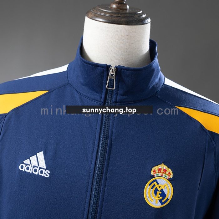 Real Madrid 1998/1999 Jacket - Navy Blue - 图片 9