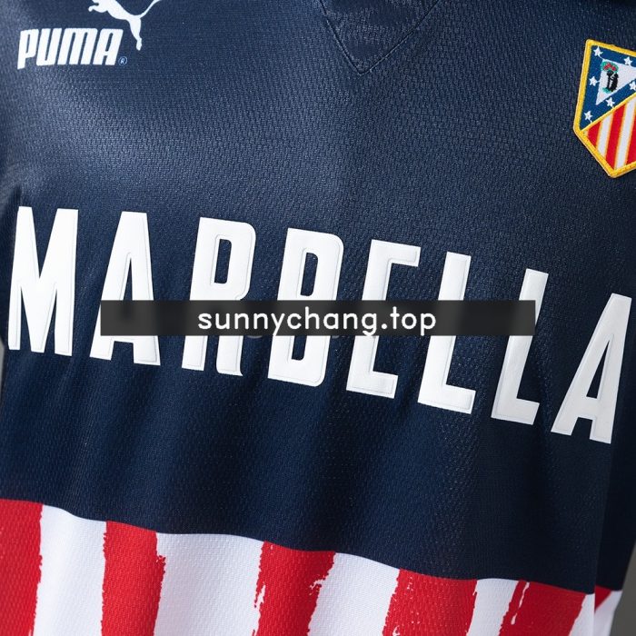 Atletico Madrid 1997-1998 Away Retro Jersey - 图片 6