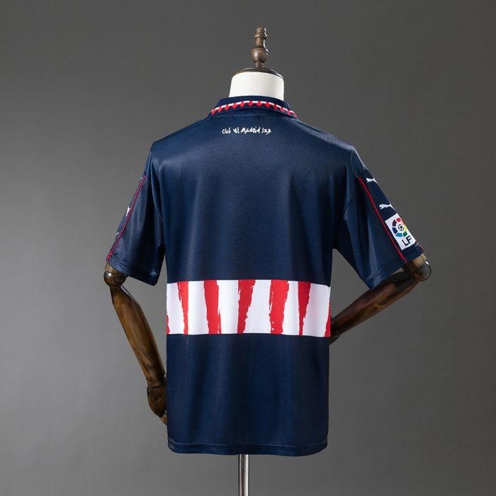 Atletico Madrid 1997-1998 Away Retro Jersey - 图片 8