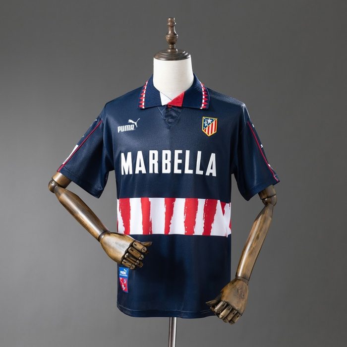 Atletico Madrid 1997-1998 Away Retro Jersey - 图片 9