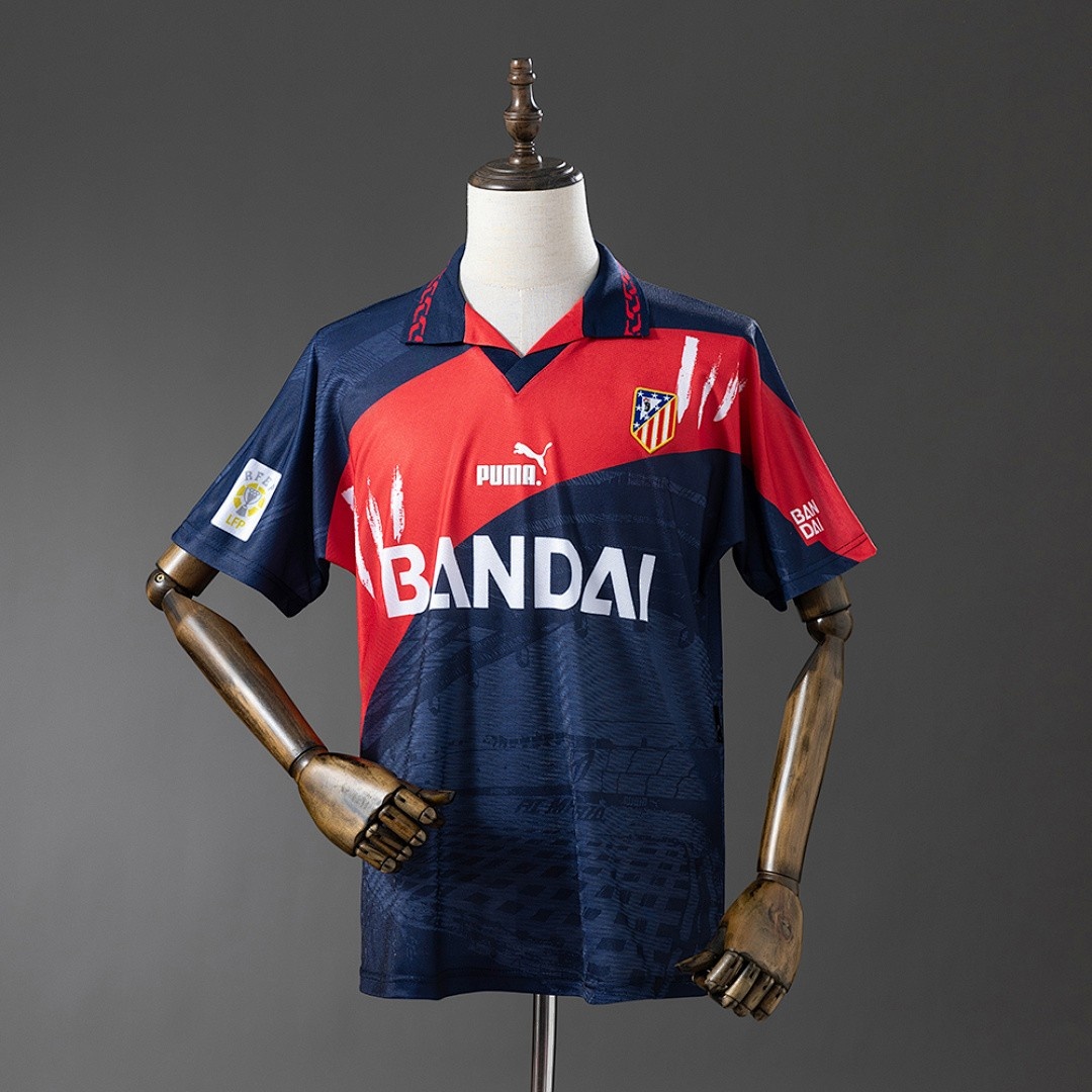 JER-4506_1 Atletico Madrid 1996/97 Away Retro Jersey - 图片 1