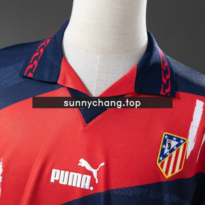 Atletico Madrid 1996/97 Away Retro Jersey - 图片 5