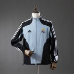Real Madrid 04/05 Windbreaker - Black Grey