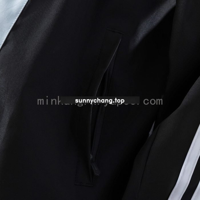 Real Madrid 04/05 Windbreaker - Black Grey - 图片 5
